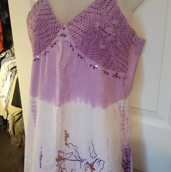 * SOLD * Tie dye sundress - Picture 2 of 8